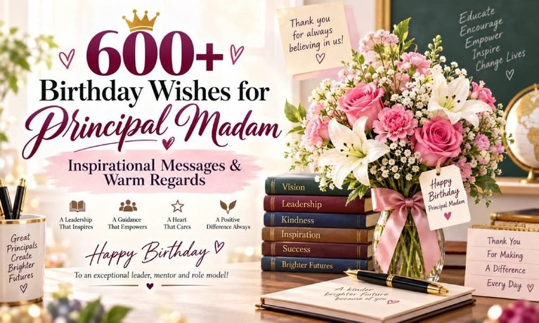Birthday Wishes for Principal Madam