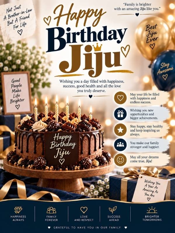 Happy Birthday Jiju Images: Caption Ideas