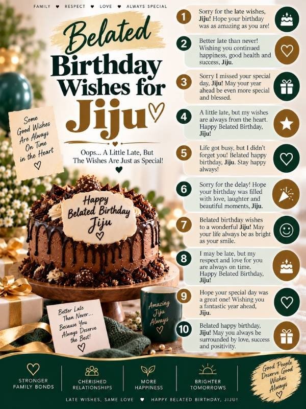 Belated Birthday Wishes for Jiju