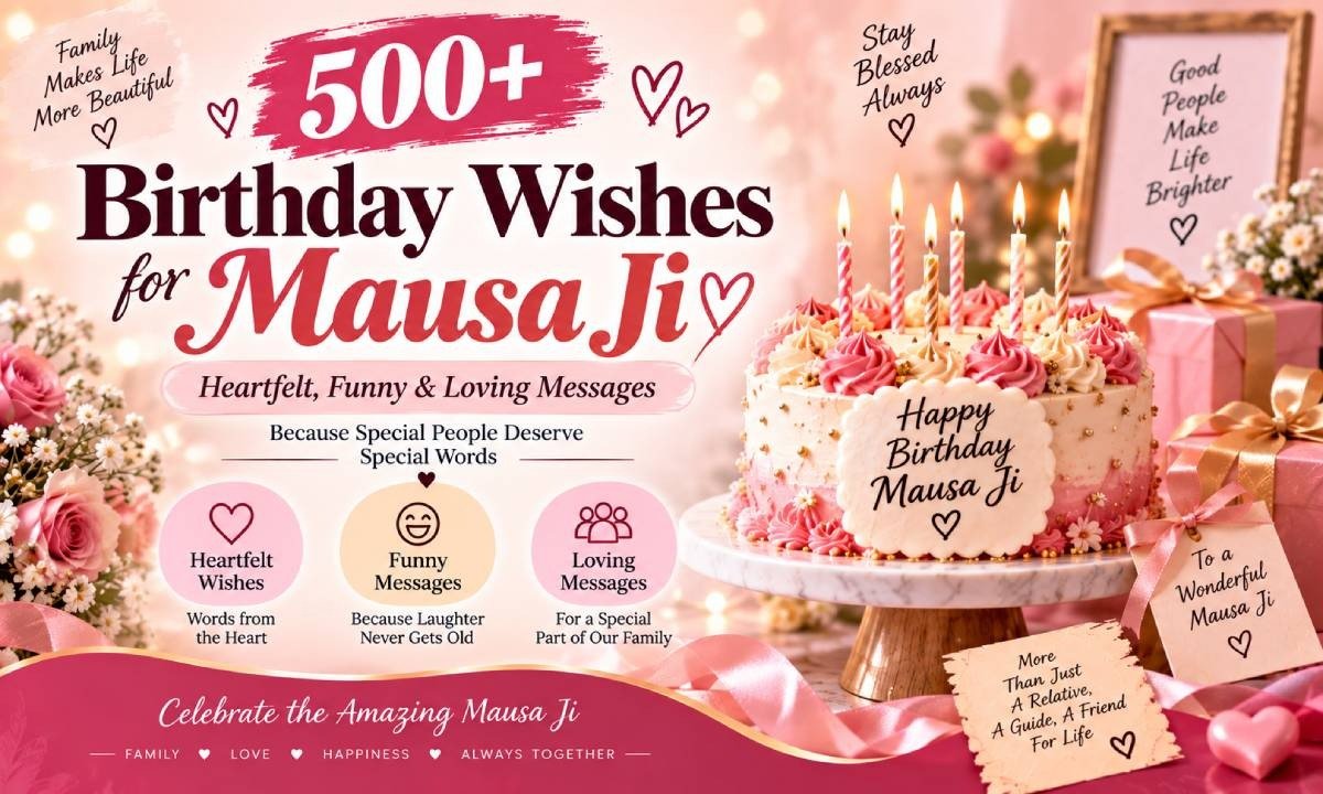 Birthday Wishes for Mausa Ji