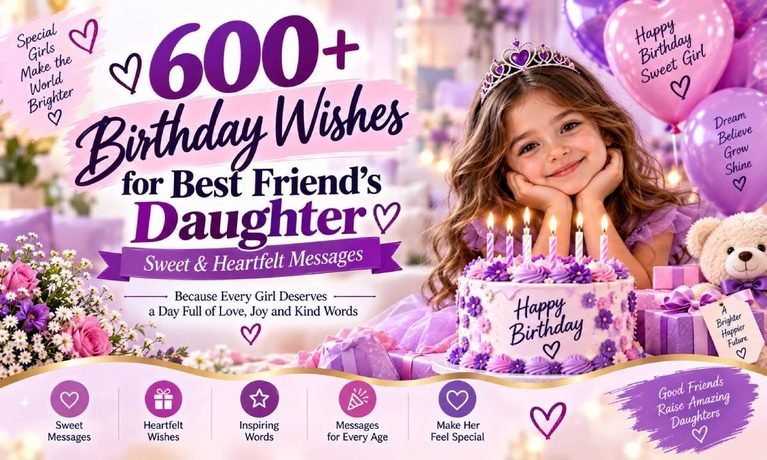 Birthday Wishes for Best Friend's Daughter