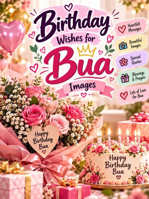 Birthday Wishes for Bua