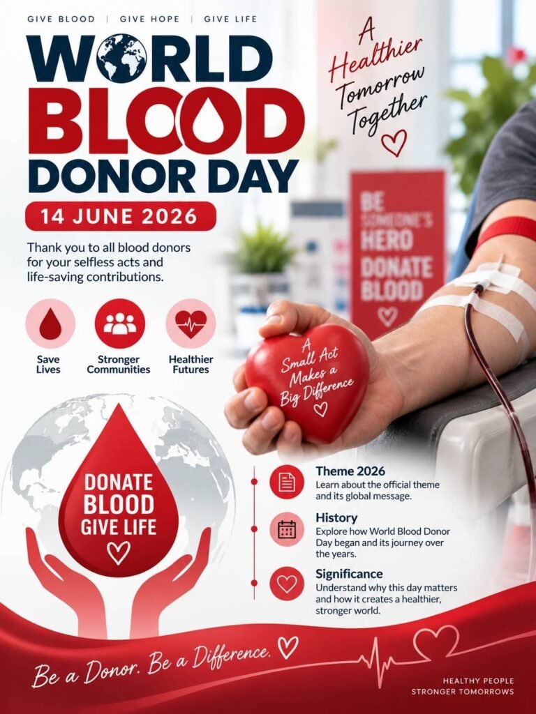 World Blood Donor Day 2026 Theme History and Significance