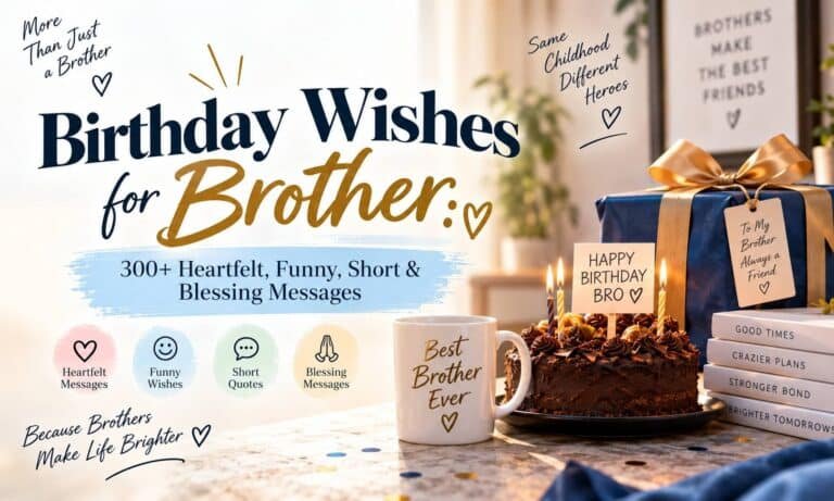 Birthday Wishes for Brother