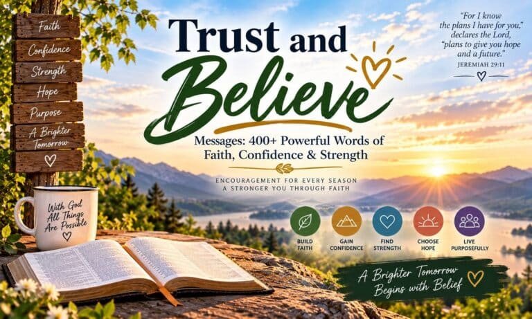 Trust and Believe Messages