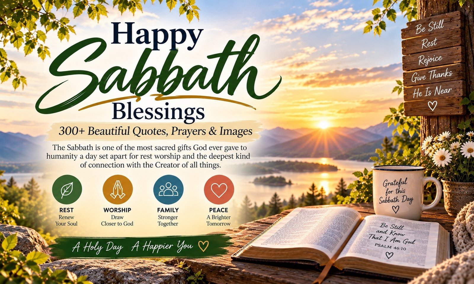 Happy Sabbath Blessings
