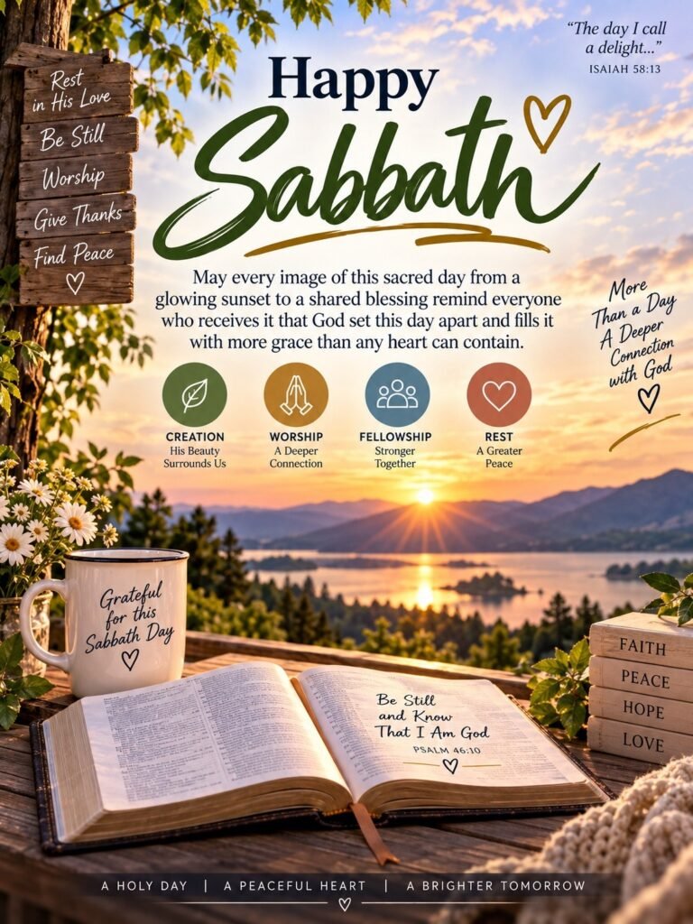 Happy Sabbath Blessings Images 