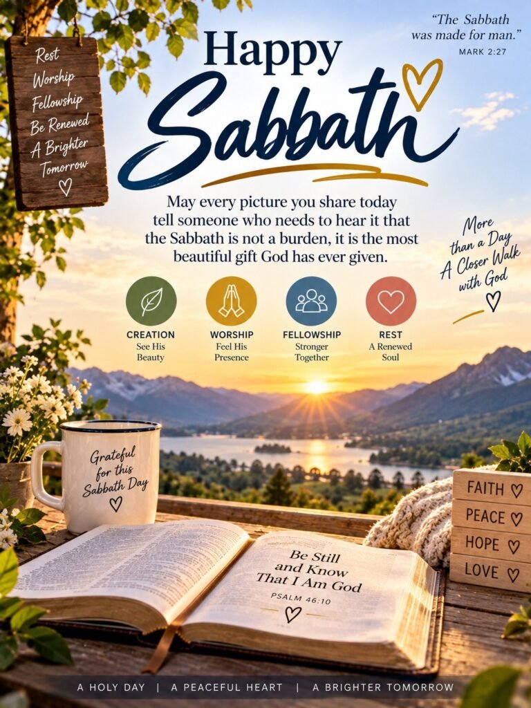 Happy Sabbath 