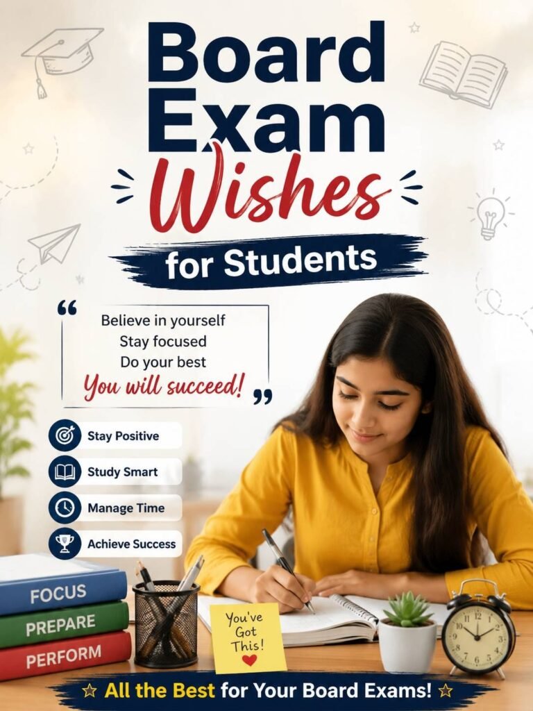 Good Luck Wishes for Students Before Exams