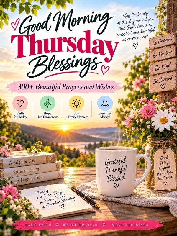 Beautiful Thursday Blessings Images and Quotes