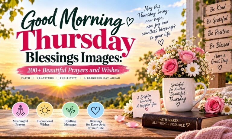 Good Morning Thursday Blessings Images