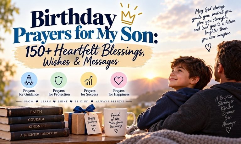 Birthday Prayers for My Son