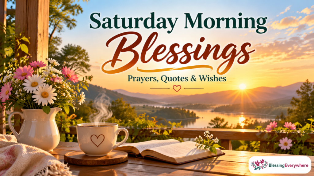 Saturday Morning Blessings