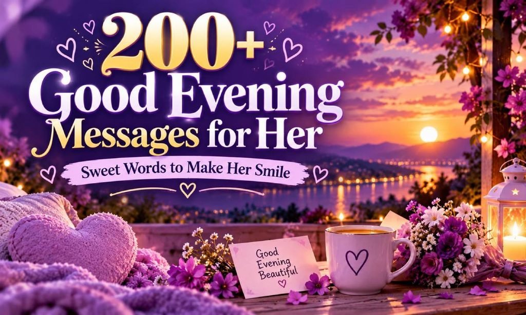 Good Evening Messages for Her