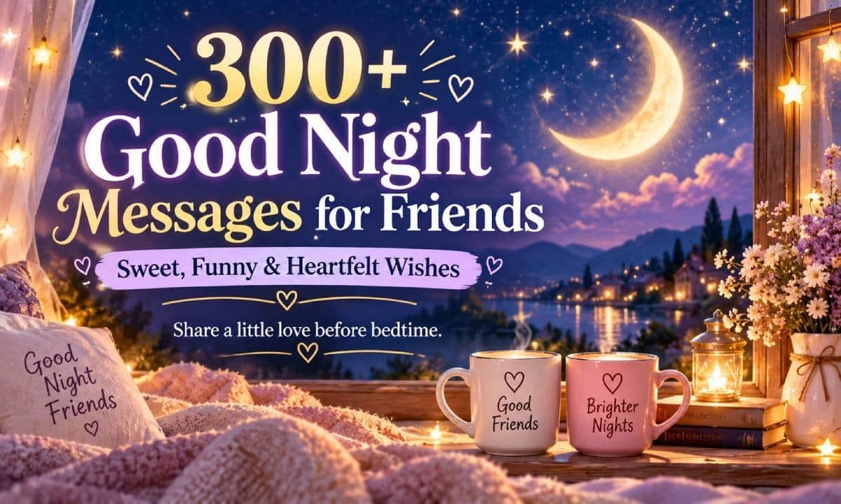 Good Night Messages for Friends