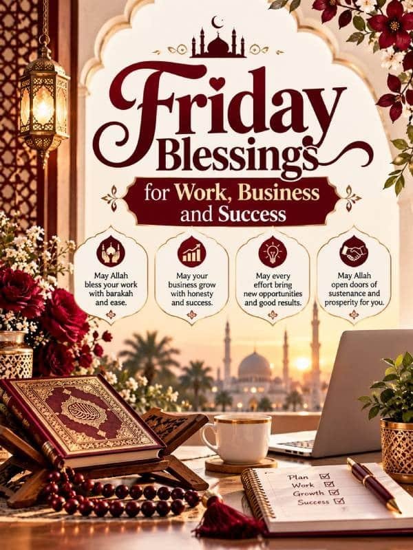 Friday Blessings for Work, Business and Success