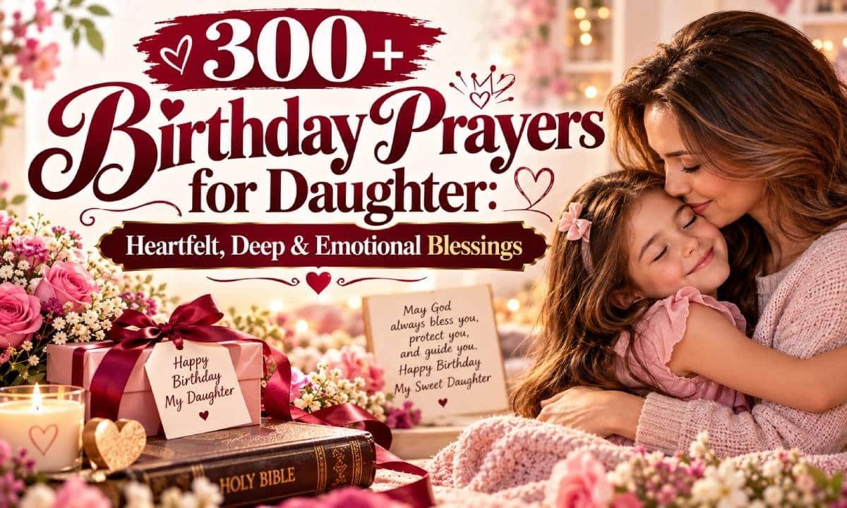 Birthday Prayers for Daughter
