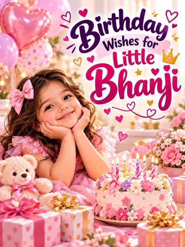 Birthday Wishes for Little Bhanji