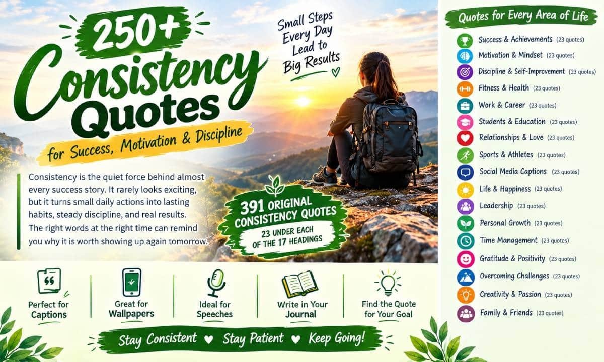 Consistency Quotes