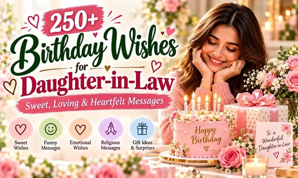 Wishes for Daughter-in-Law