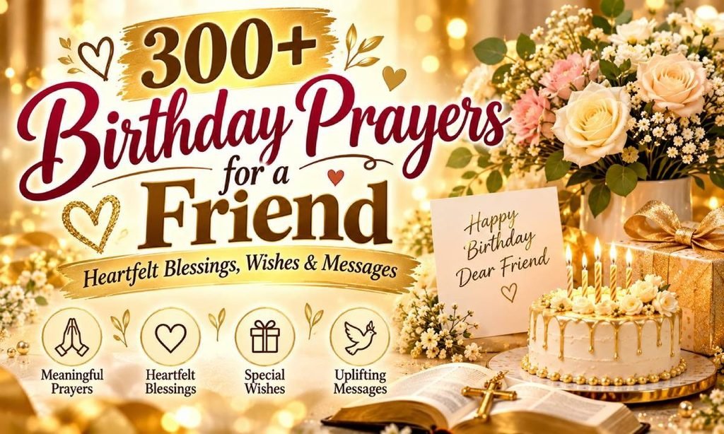 Birthday Prayers for a Friend