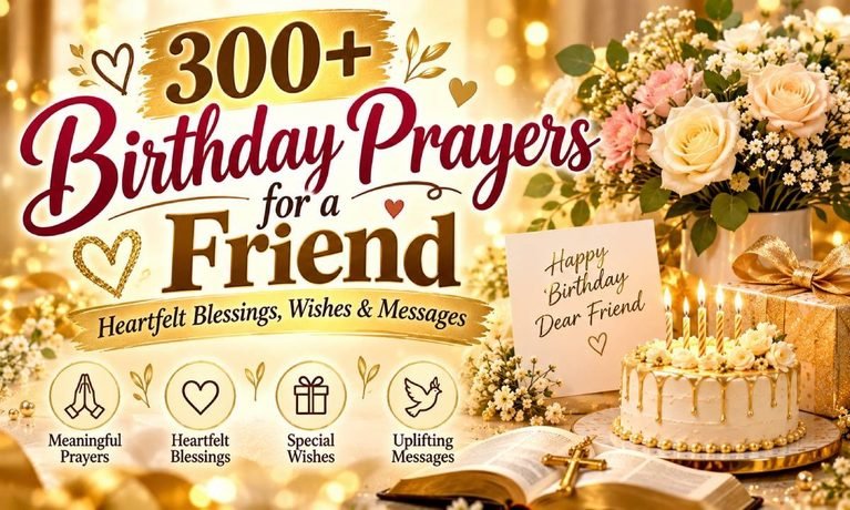 Birthday Prayers for a Friend