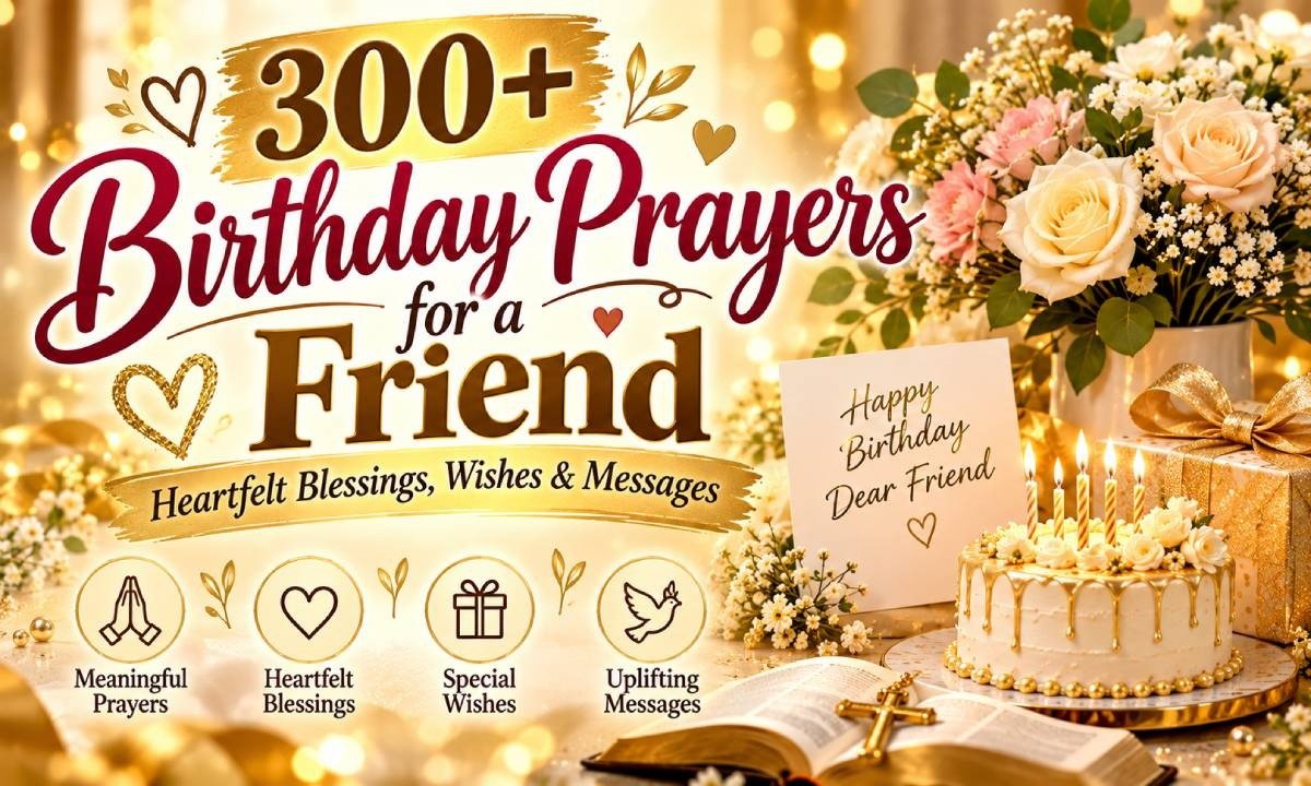 Birthday Prayers for a Friend