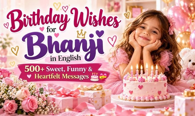 Birthday Wishes for Bhanji in English