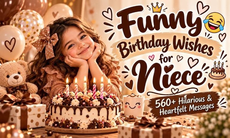 Funny Birthday Wishes for Niece