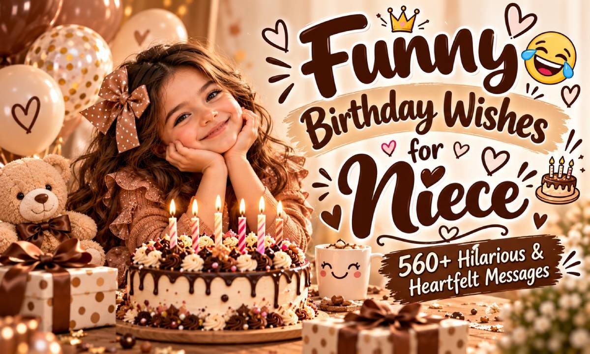 Funny Birthday Wishes for Niece