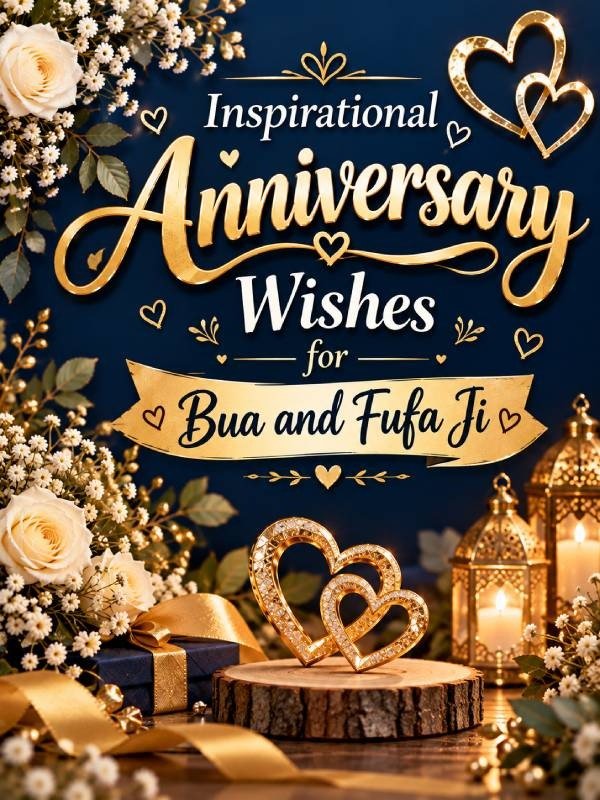Inspirational Anniversary Wishes for Bua and Fufa Ji