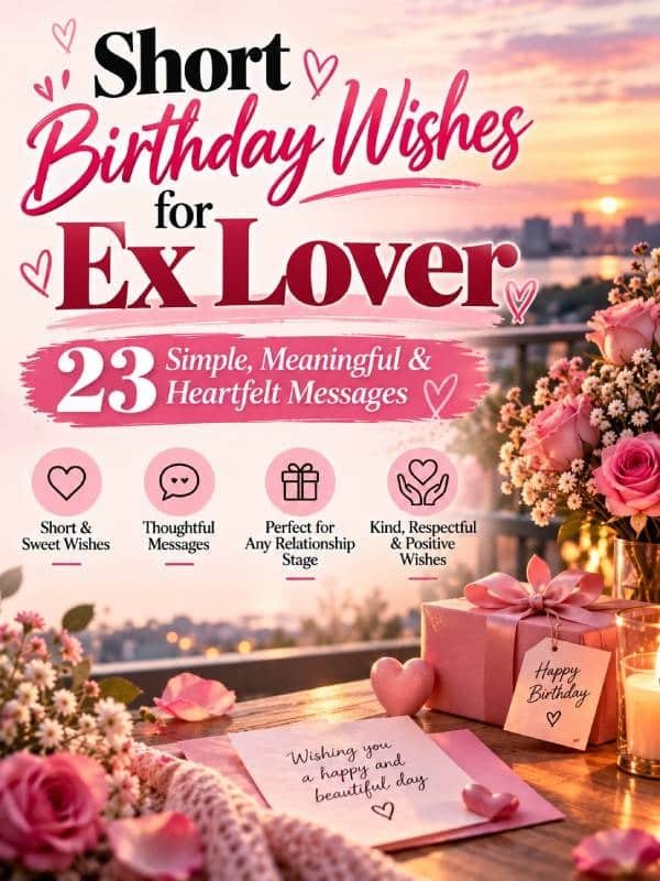 Emotional Birthday Messages for Ex Boyfriend
