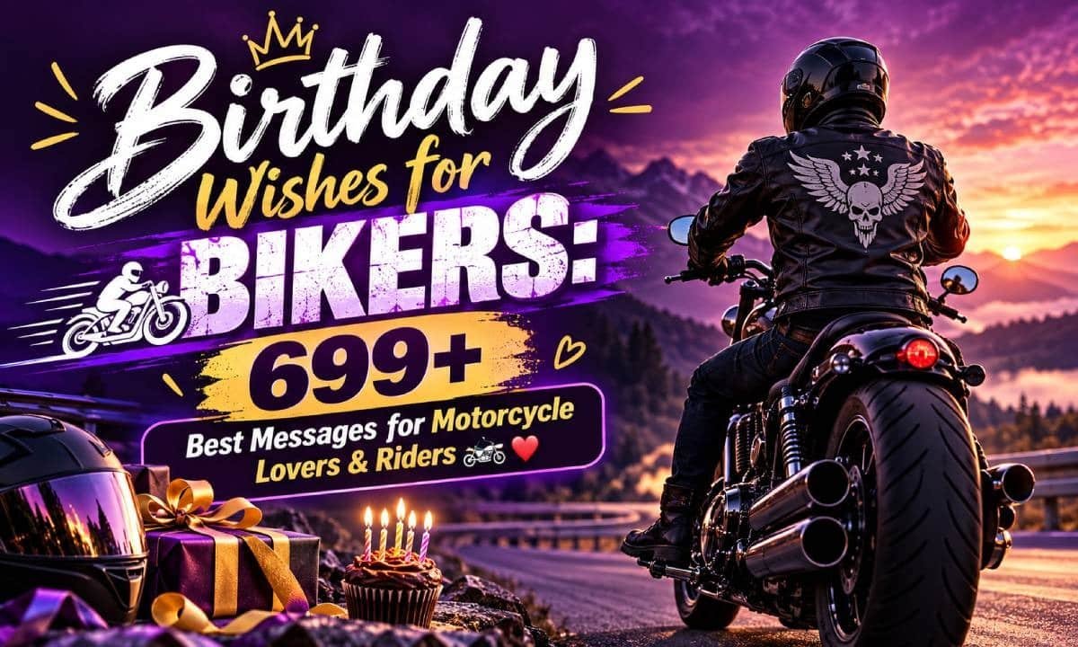 Birthday Wishes for Bikers