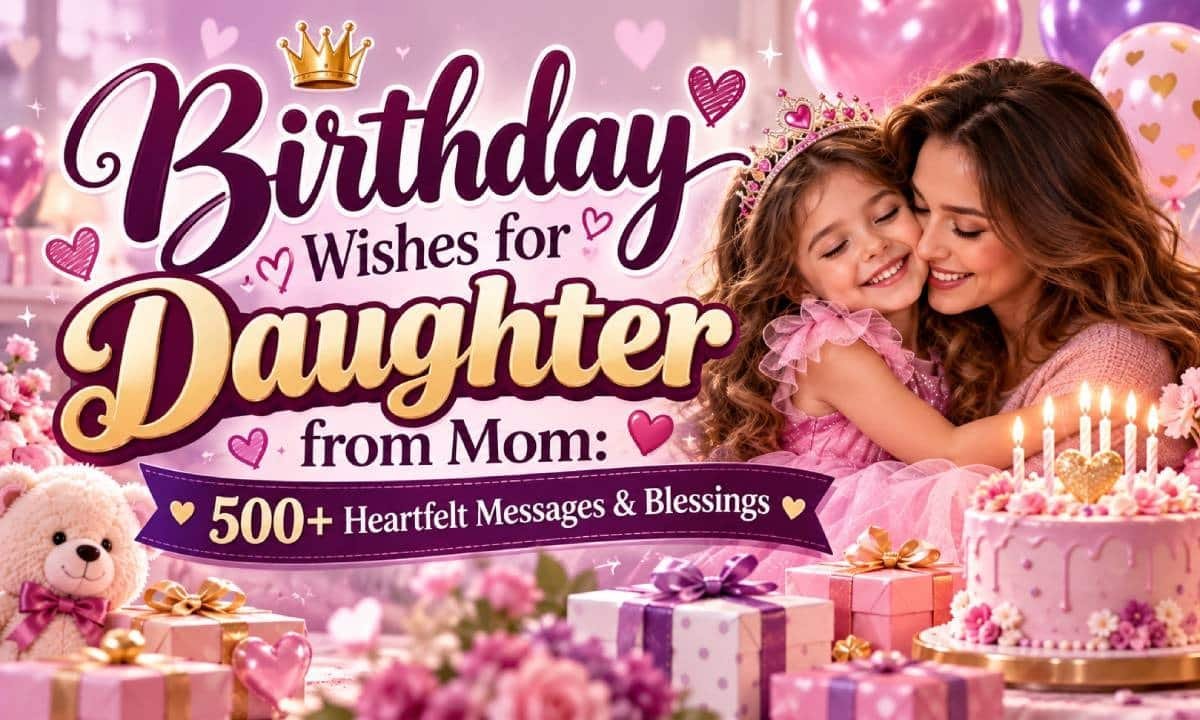 Birthday Wishes for Daughter from Mom