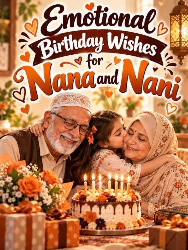 Emotional Birthday Wishes for Nana and Nani