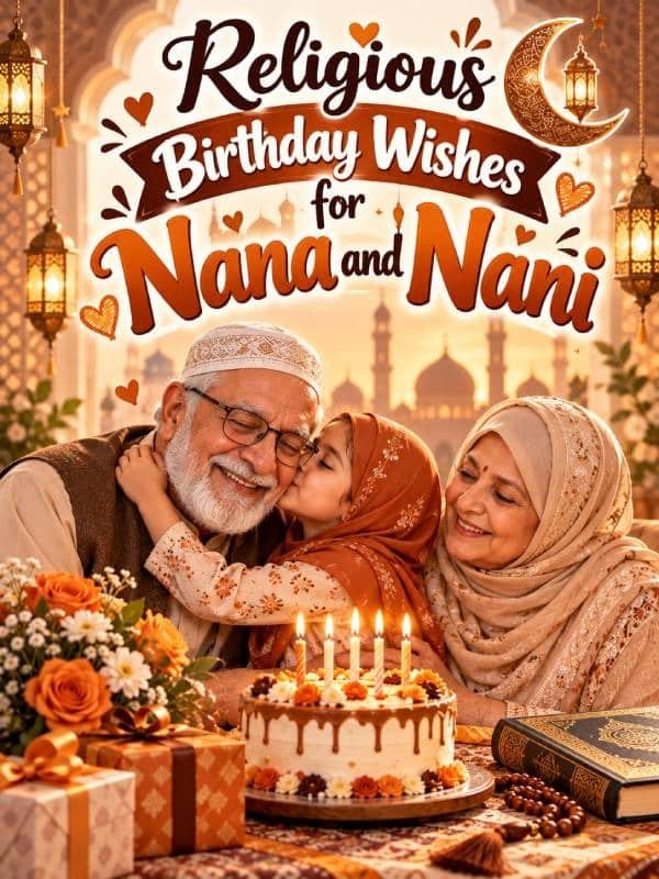 Religious Birthday Wishes for Nana and Nani