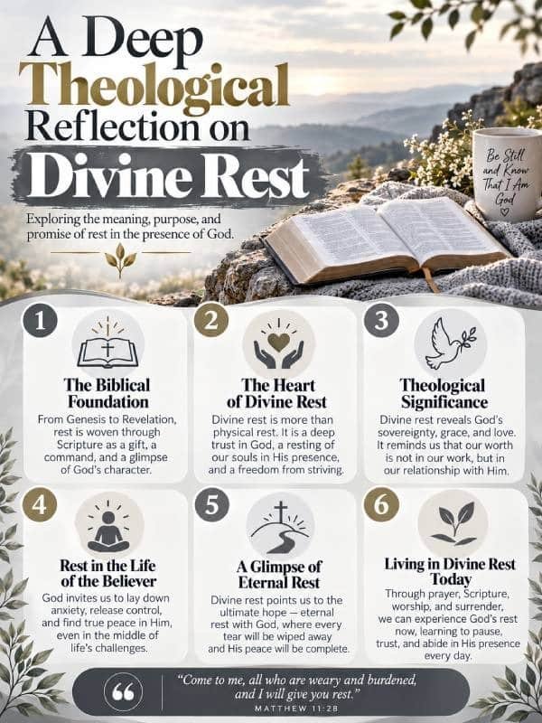A Deep Theological Reflection on Divine Rest