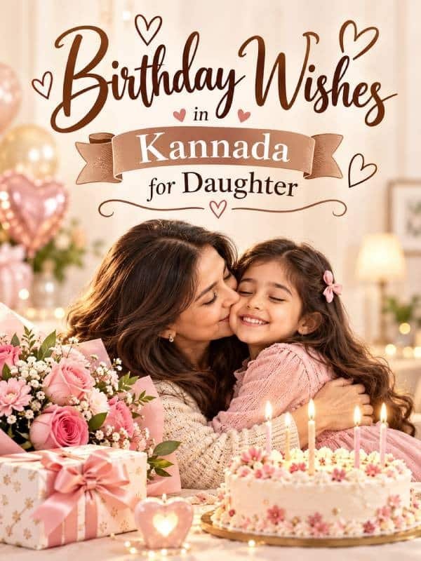 Birthday Wishes in Kannada for Daughter